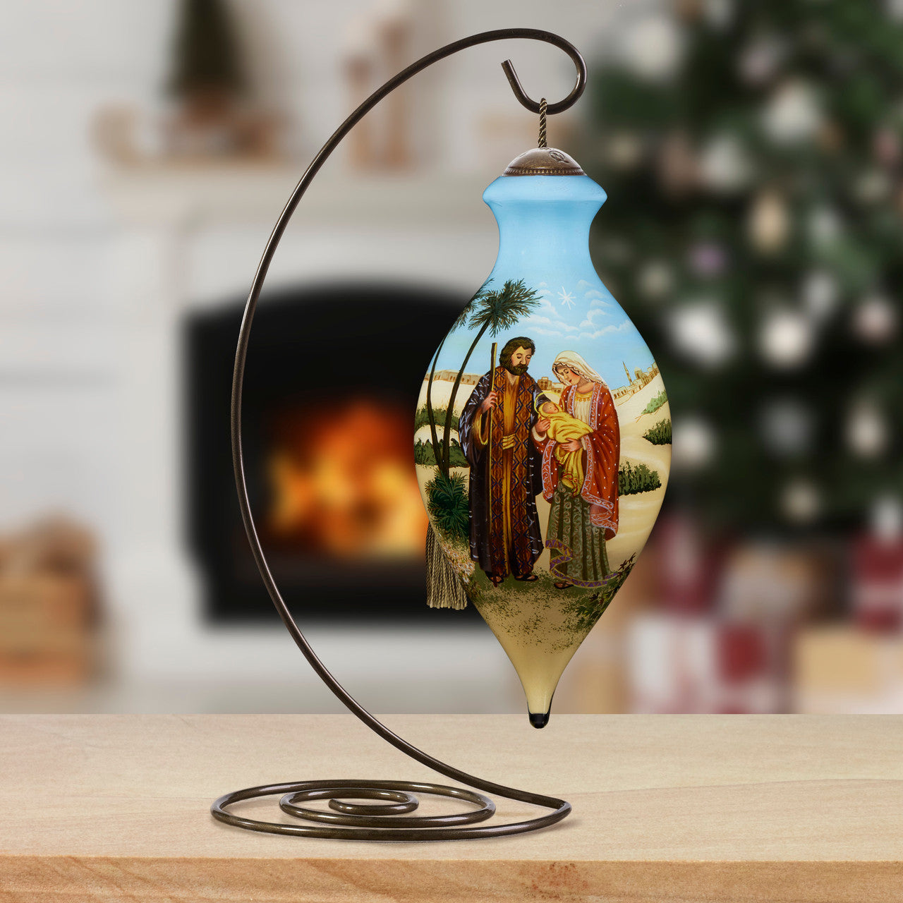 Glory To The Newborn King Ne'Qwa Ornament - Image