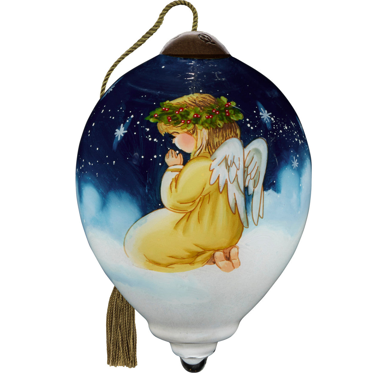 Ne'Qwa Art 7241121 A Quiet Prayer Hazel Lincoln Hand-Painted Blown