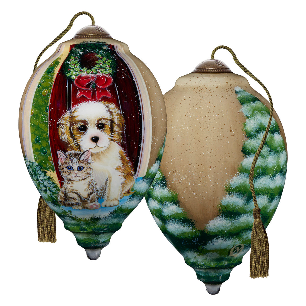 Warmest Winter Wishes Ornament - Image
