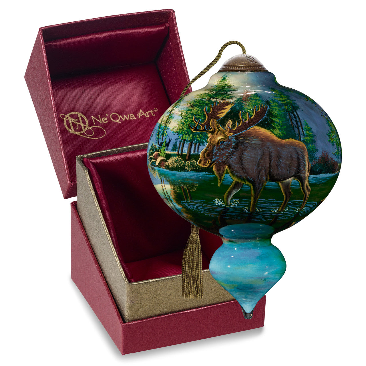 A Sunset Stroll Ornament - Image