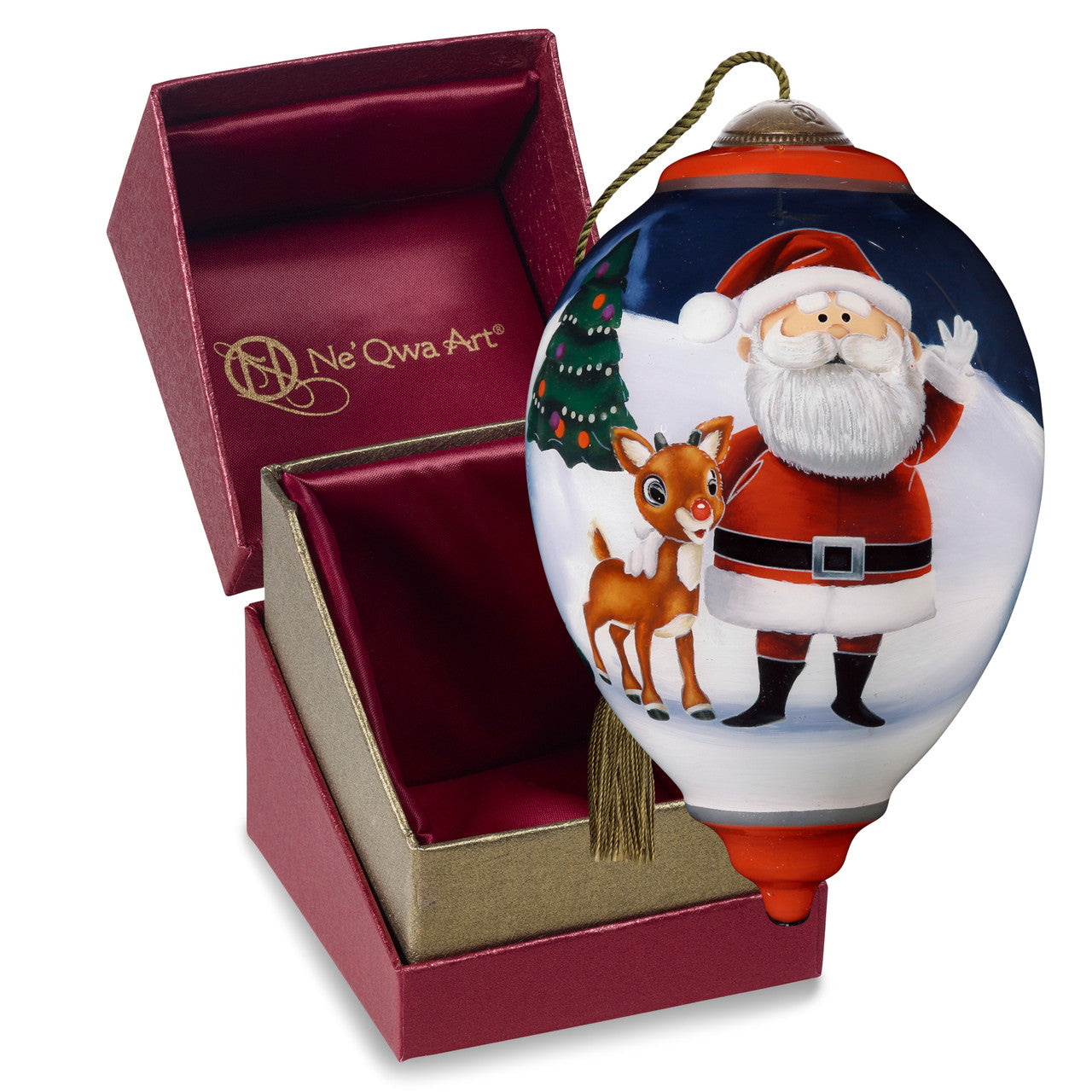 Rudolph The Red-Nosed Reindeer® Shine Bright Ornament - Image