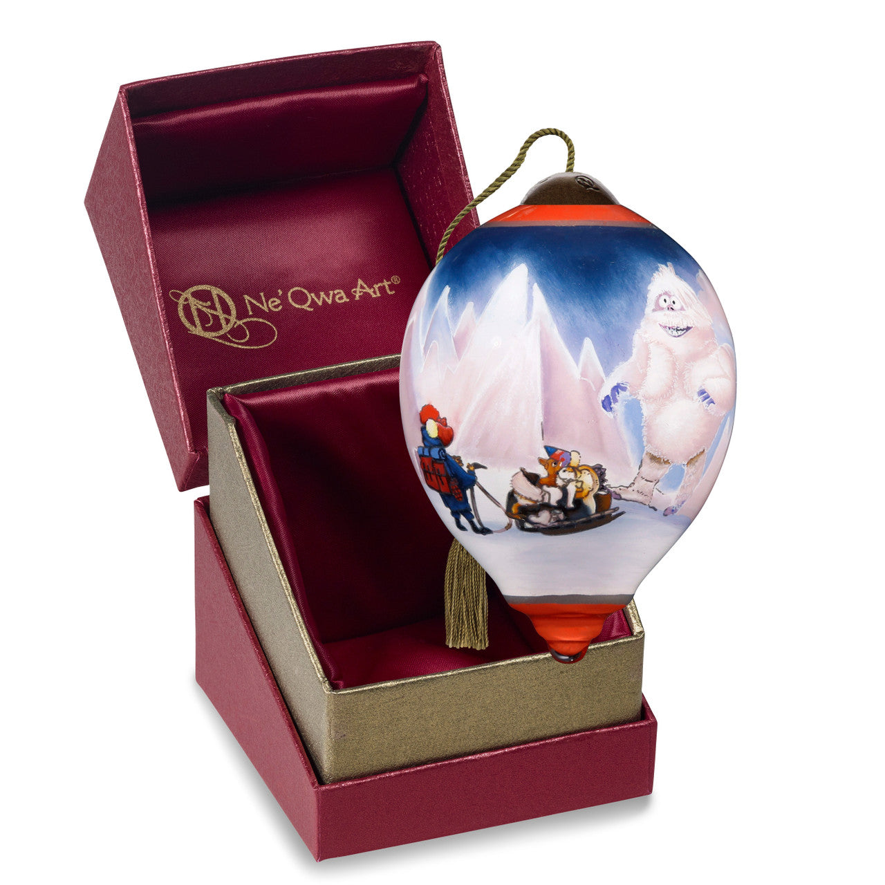 Rudolph The Red-Nosed Reindeer® Great Bouncing Icebergs! Ornament - Image