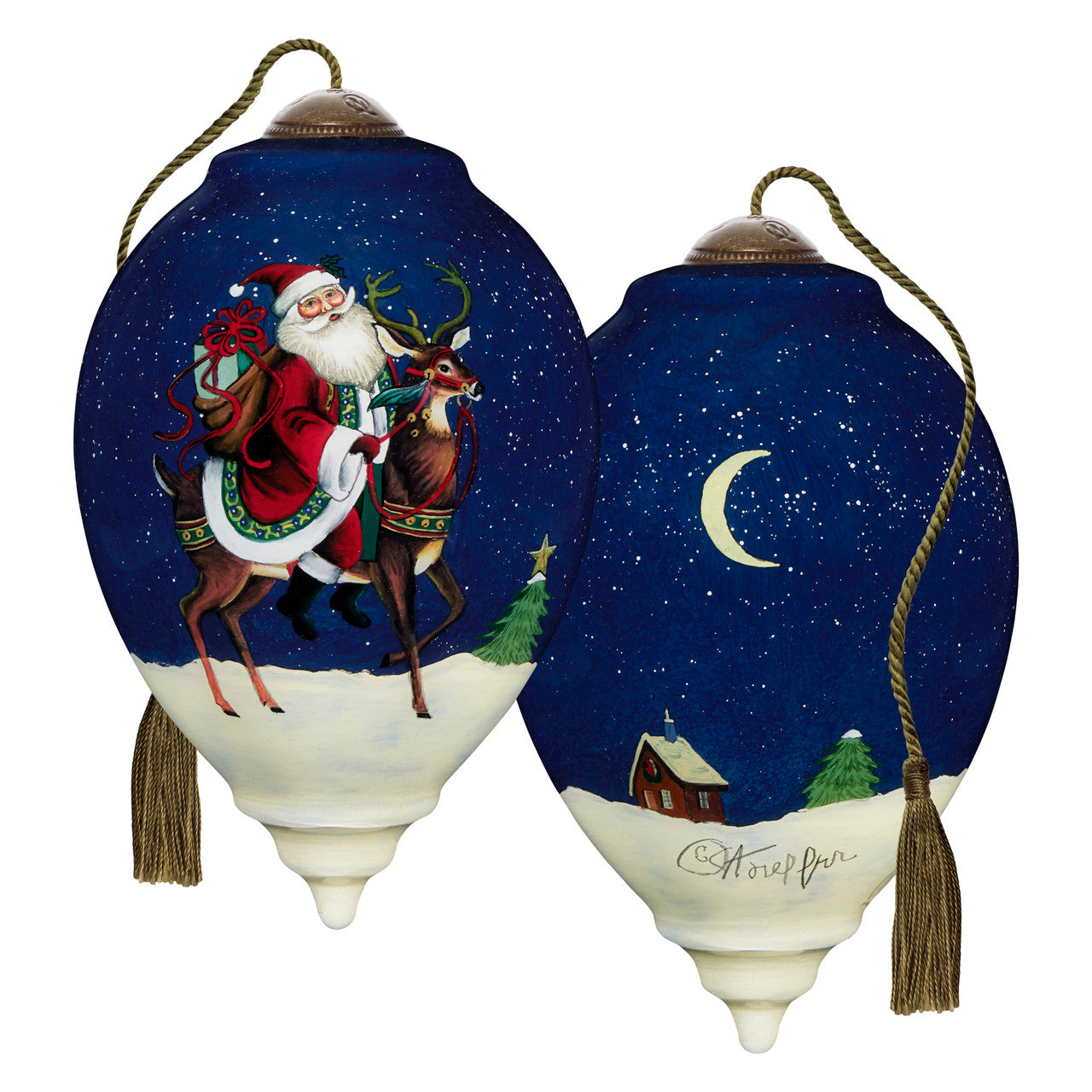 Ne'Qwa Art 7251105 Jingle All The Way Stephanie Stouffer Hand