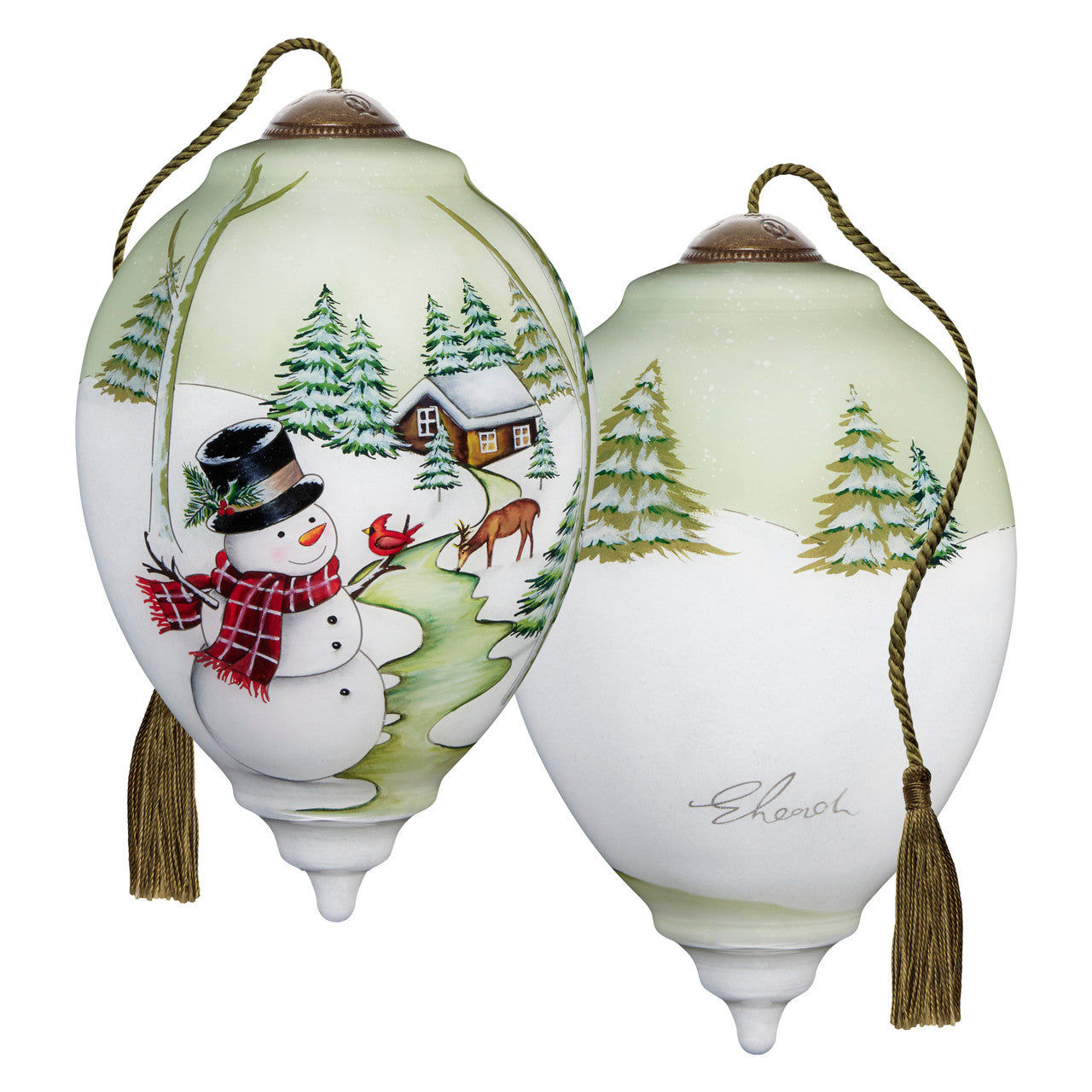 Snowy Serenity Ornament - Image
