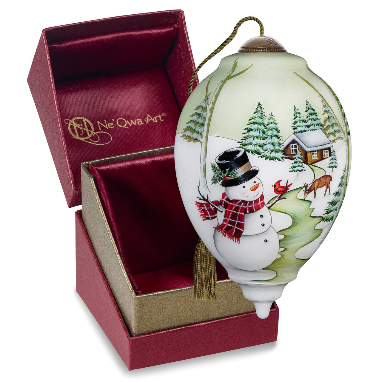 Snowy Serenity Ornament - Image