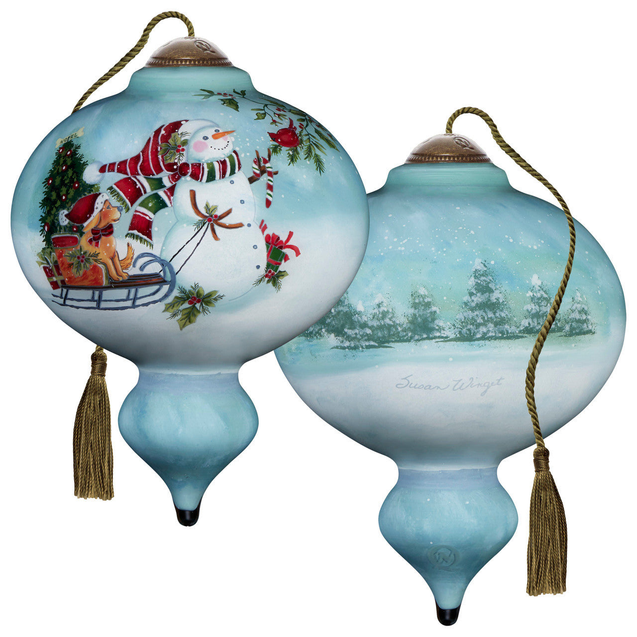 Hauling Holiday Cheer Ornament - Image