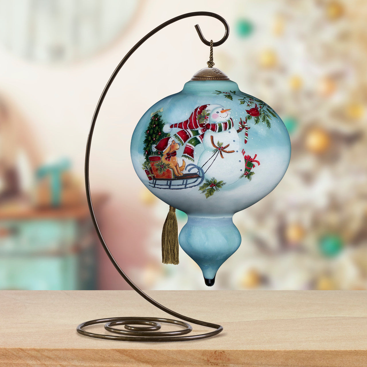 Hauling Holiday Cheer Ornament - Image