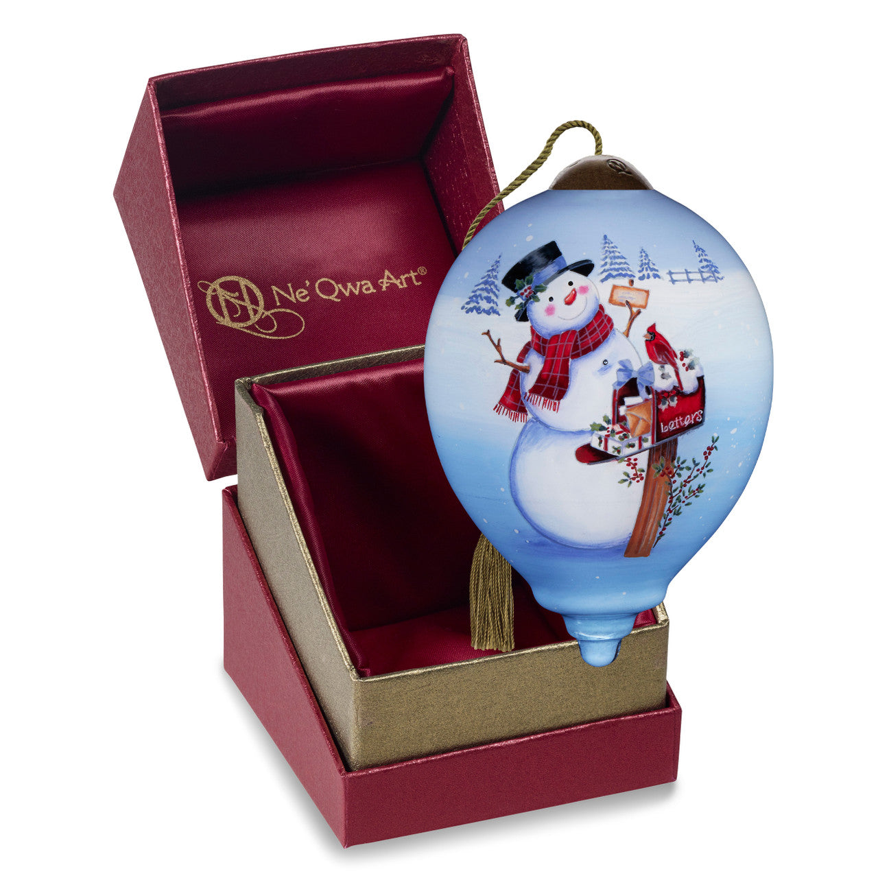 Sending Christmas Wishes Ornament - Image