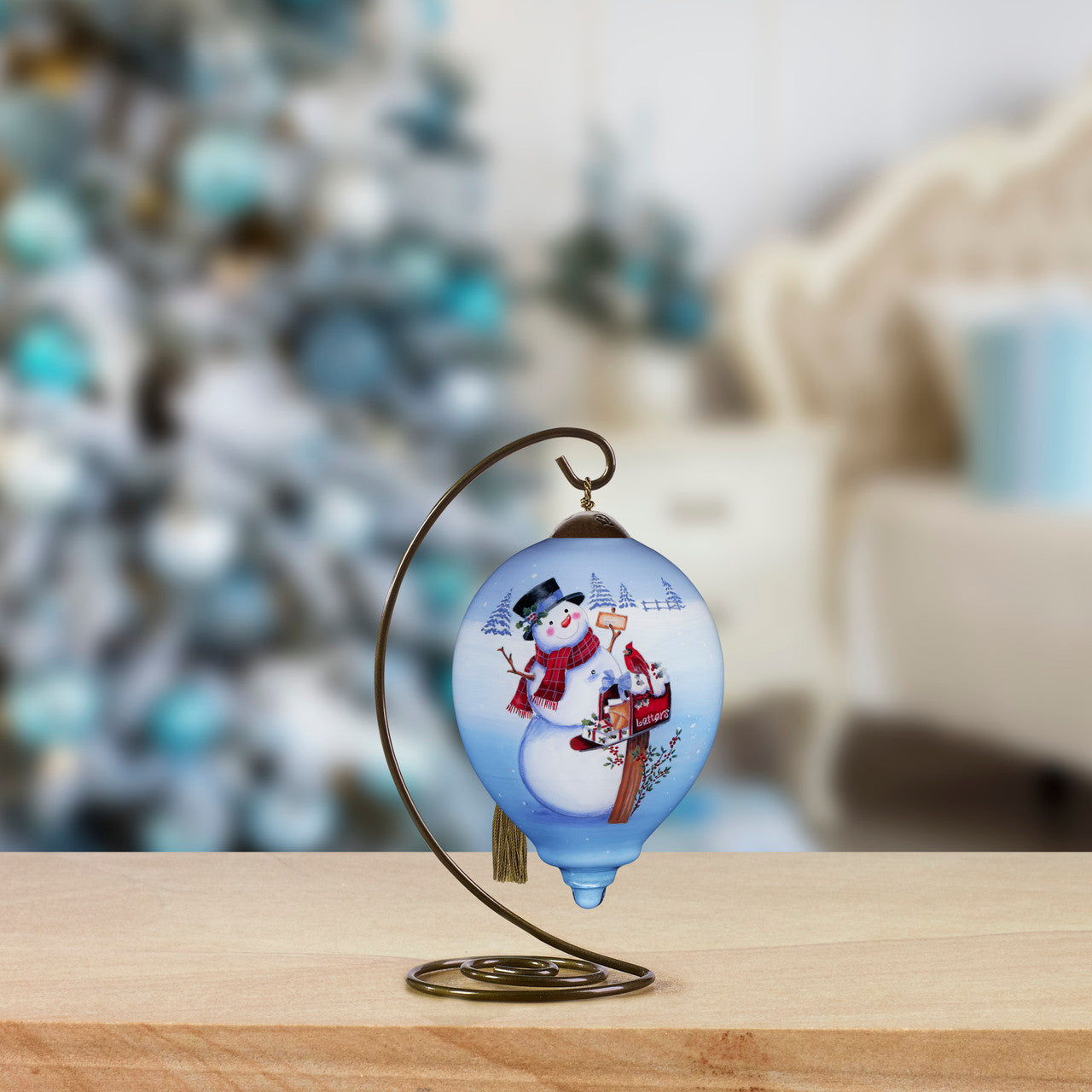 Sending Christmas Wishes Ornament - Image