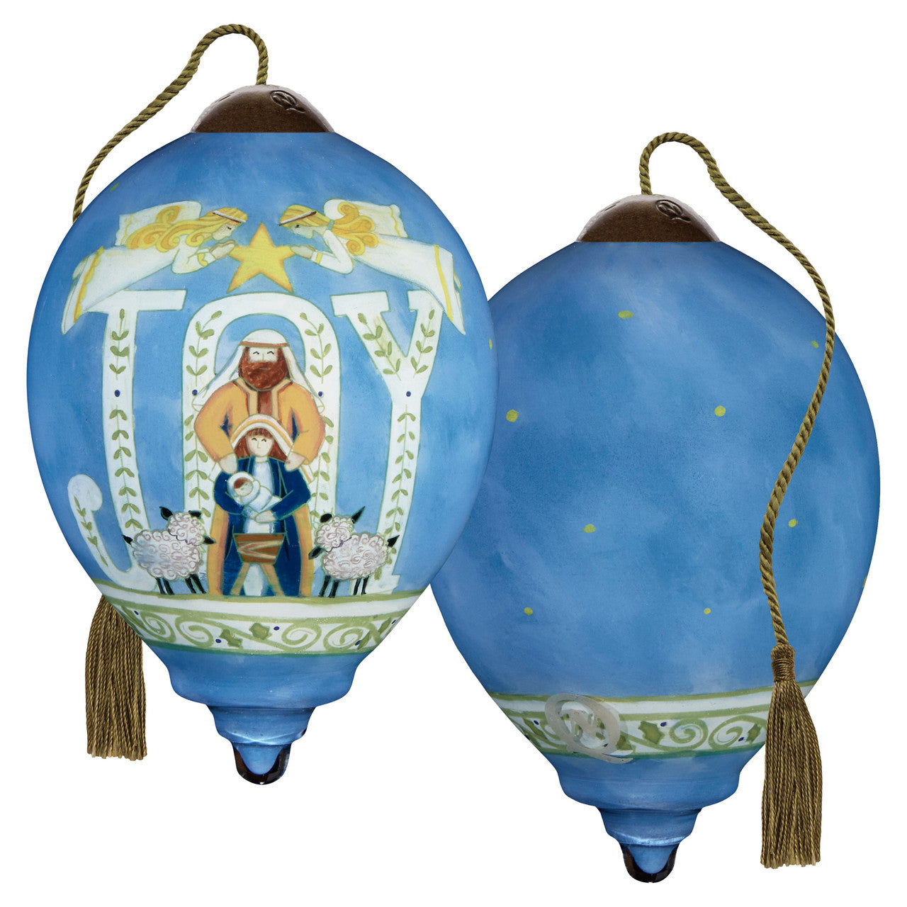 Joy To The World Nativity Ornament - Image