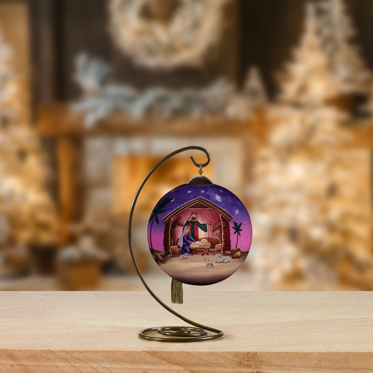 Silent Night, Holy Night Ornament - Image