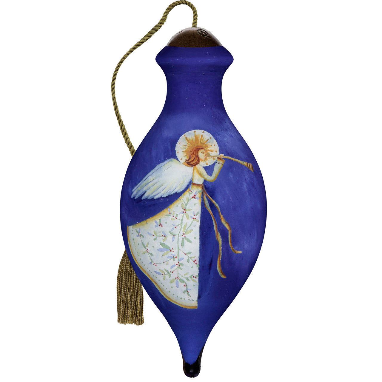 Ne'Qwa Art 7251125 Joyeux Noel Ileana Oakley Hand Painted Blown