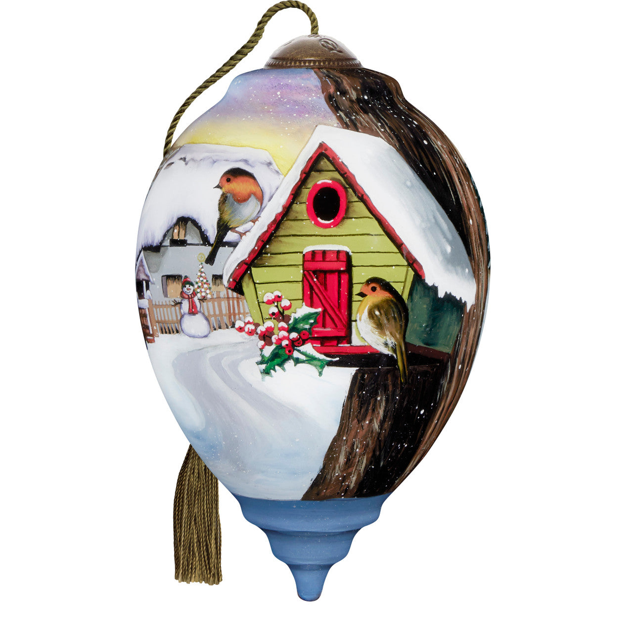 Home For The Holidays Christmas Birds Ornament - Image