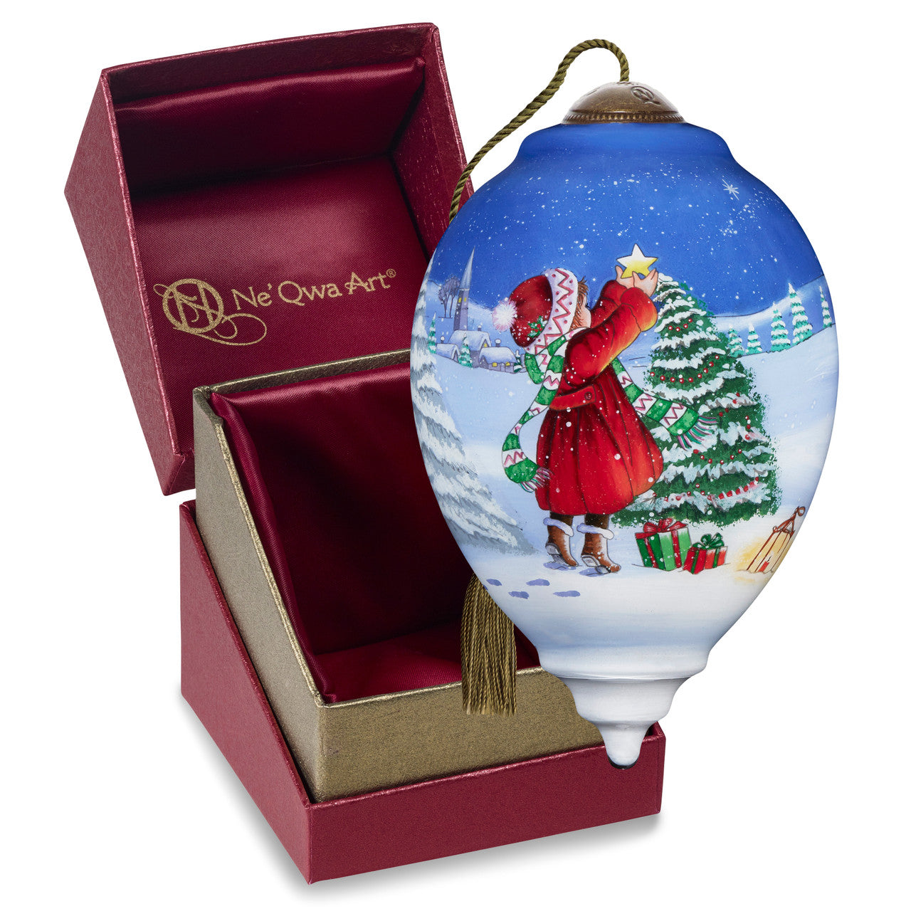 Star Of Wonder Christmas Tree Ornament - Image