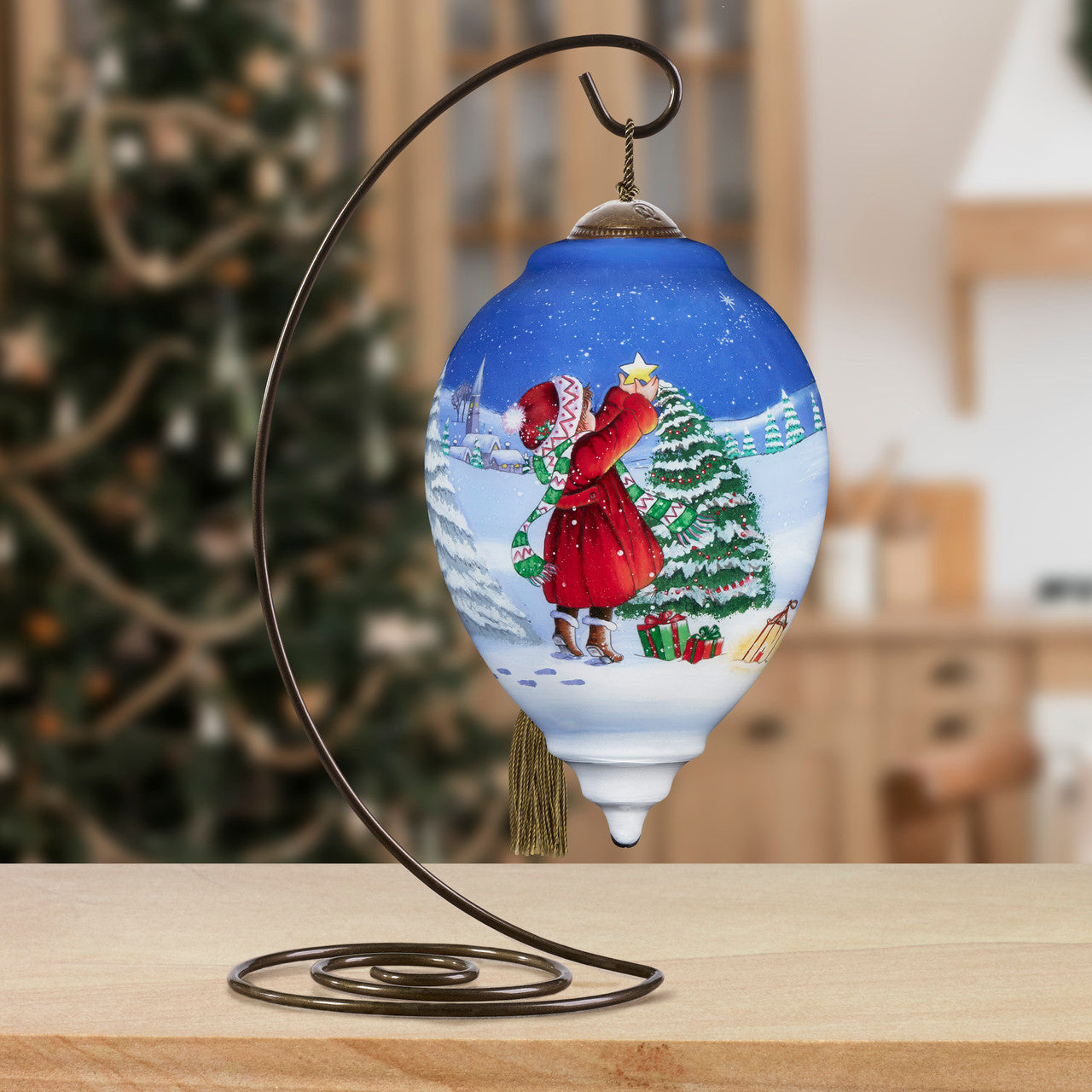 Star Of Wonder Christmas Tree Ornament - Image