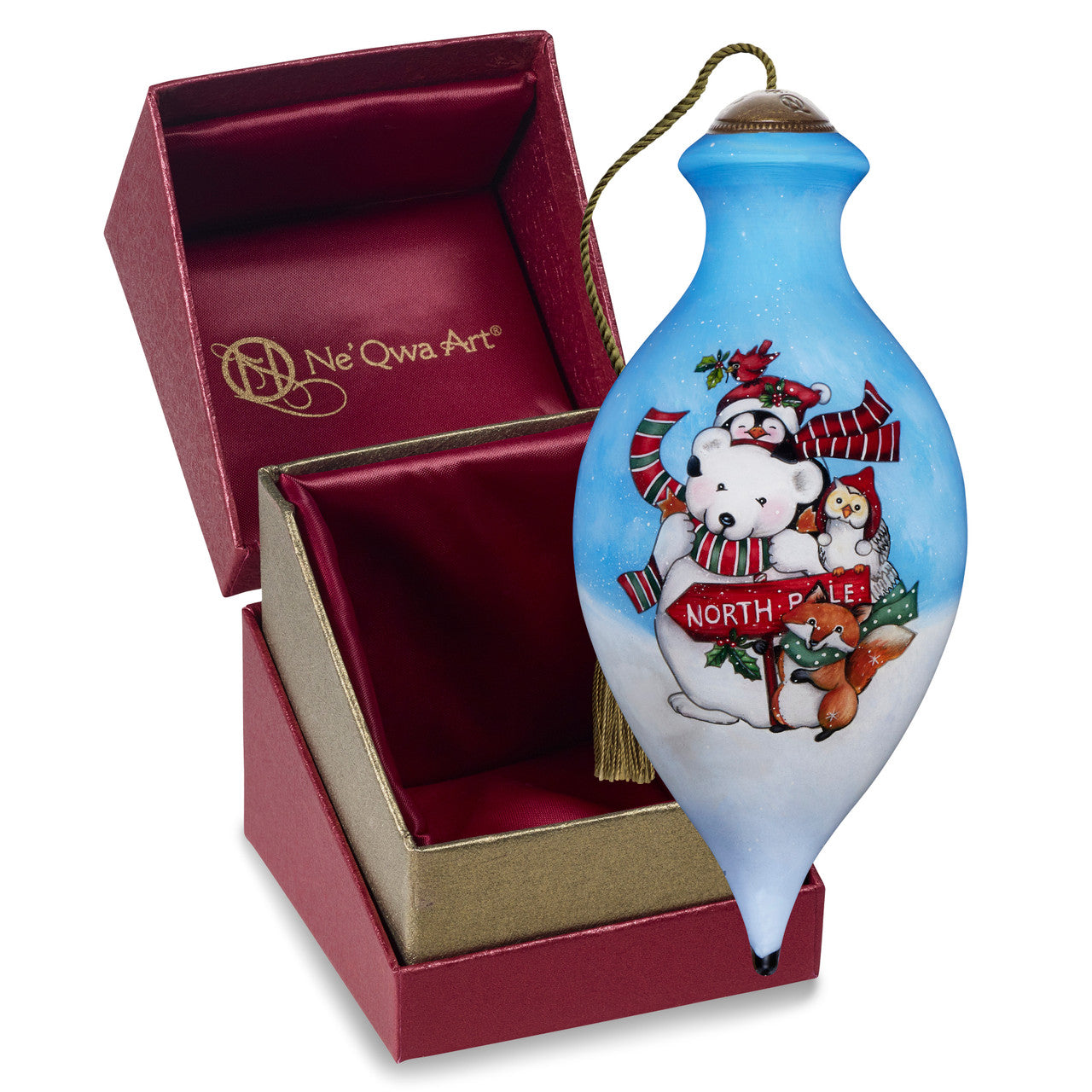 North Pole Friends Ornament - Image