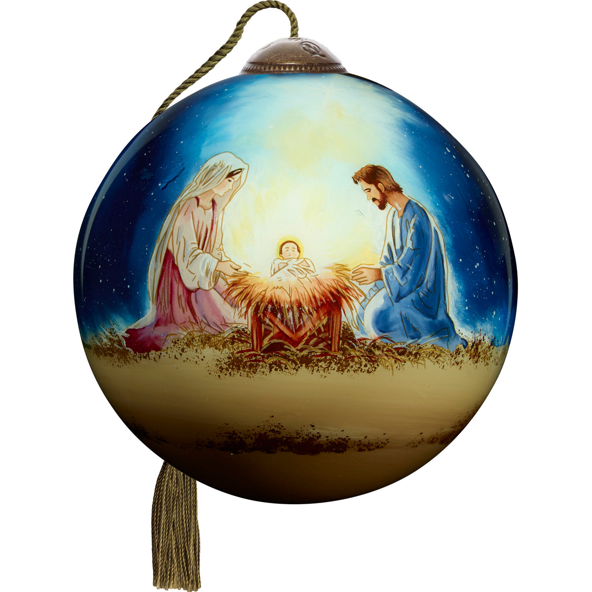 A Nativity Of Radiant Hope Ornament