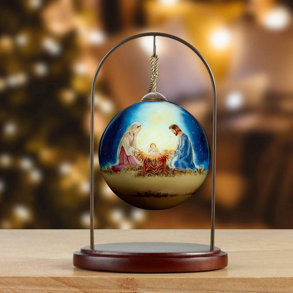 A Nativity Of Radiant Hope Ornament
