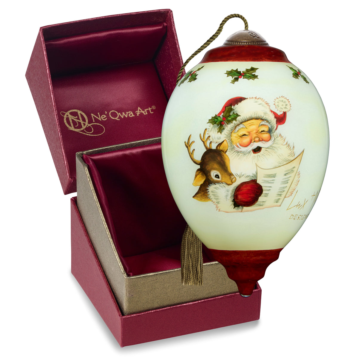 He's Making A List Ornament