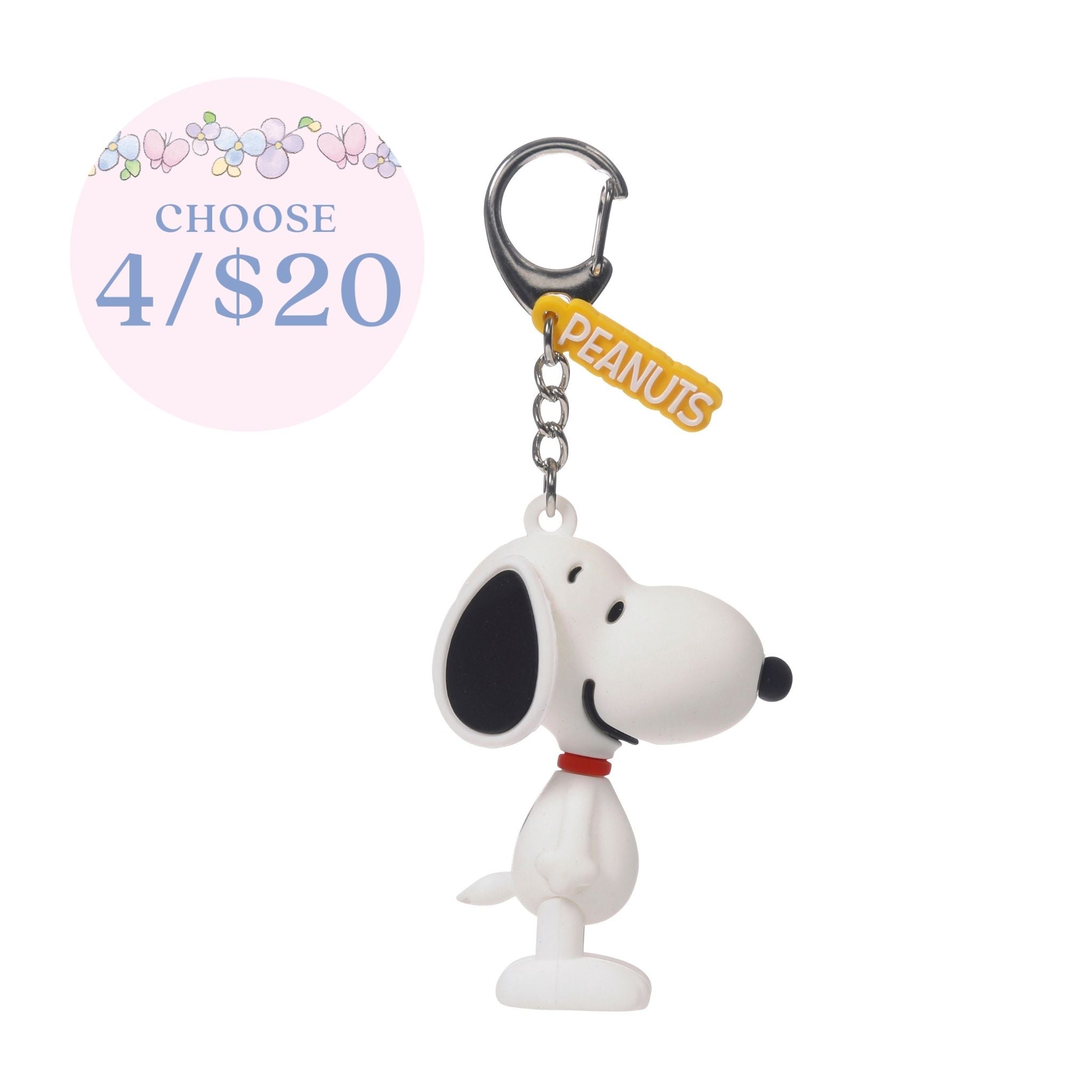 Peanuts Snoopy Backpack Clip
