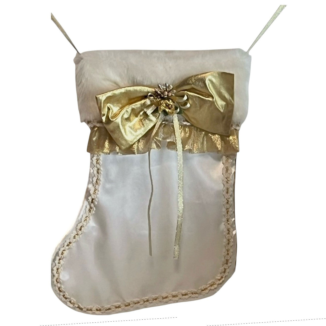 We Wish You A Golden Christmas 33rd Annual Stocking Doll - Image