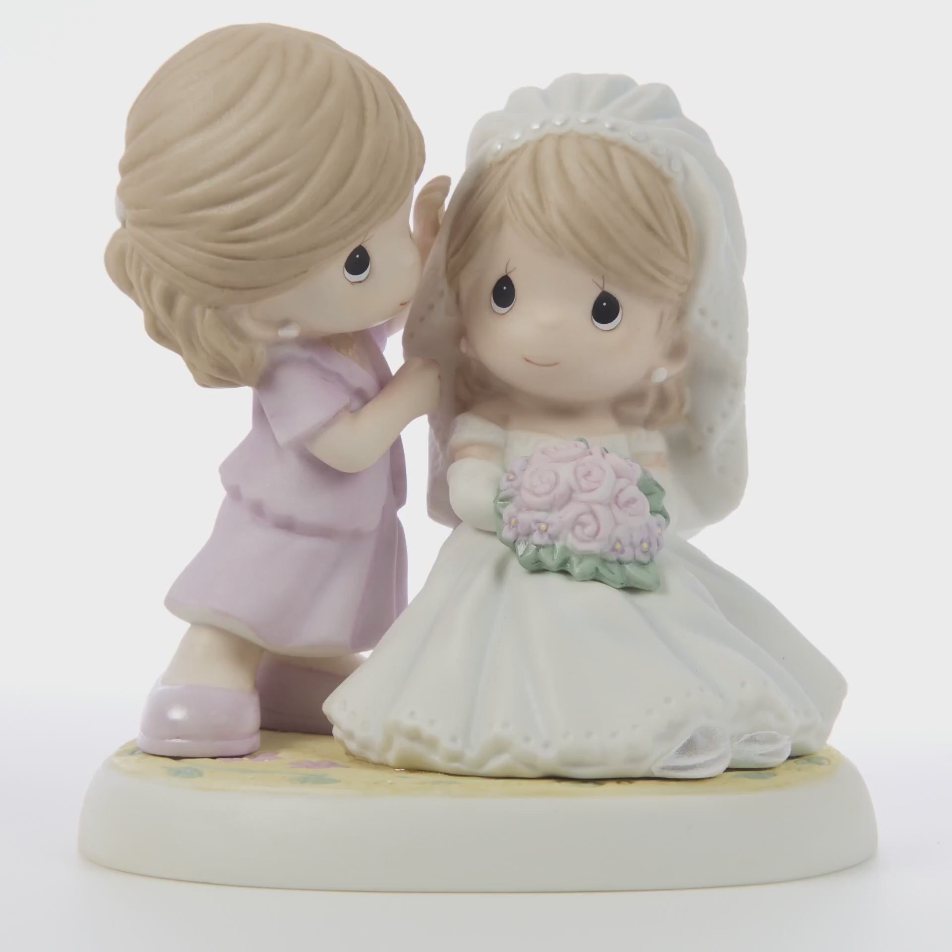 Precious Moments 222008 Today A Bride, Always A Daughter Bisque