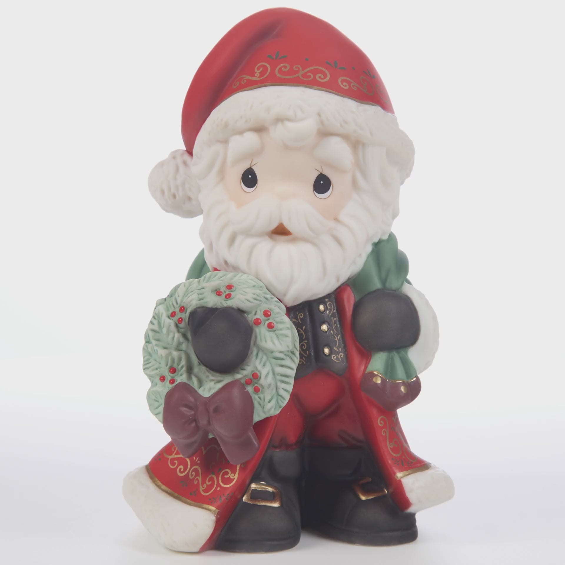 Precious Moments　置物　Christmas サンタさん Precious Moments 251011 Bringing Christmas Joy To All Annual Santa