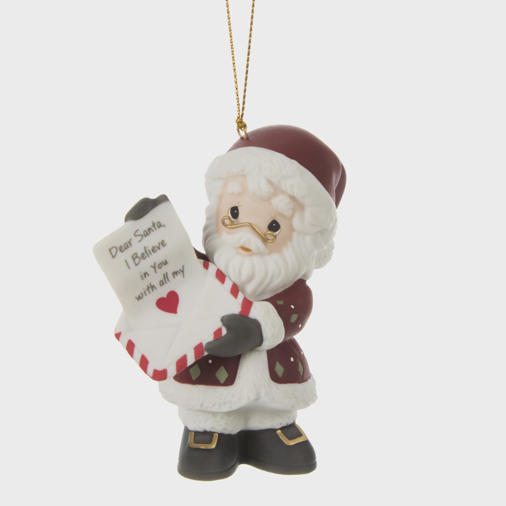 Precious Moments　プレシャスモーメント　 サンタさん Special Wishes From The Heart 2026 Annual Santa Ornament