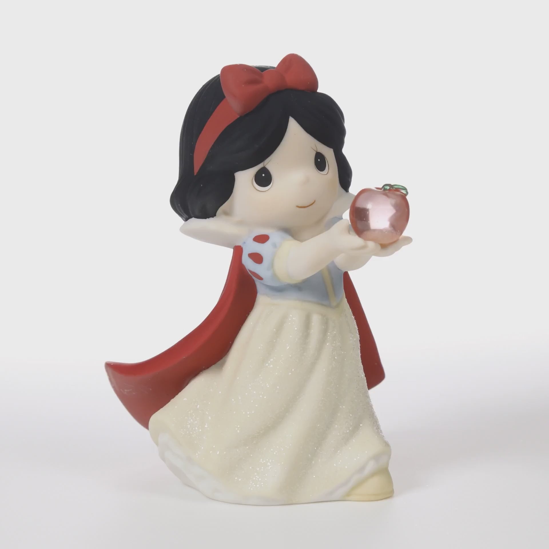 Precious Moments Disney フィギュア Precious Moments 222027 And So The Fairy Tale Begins Disney Snow