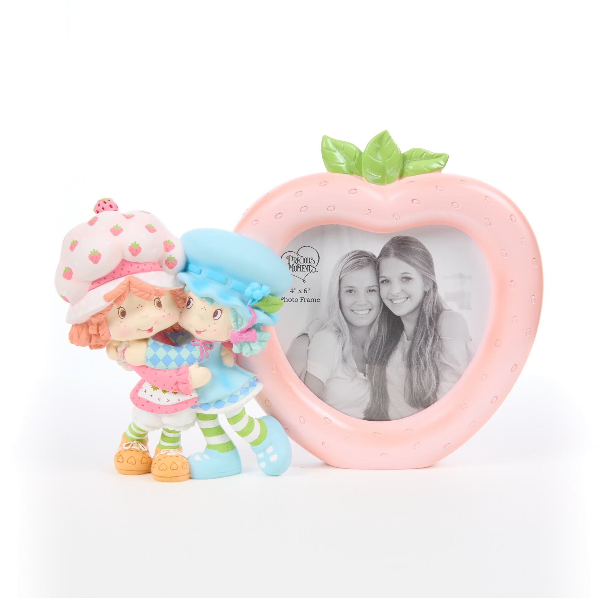 precious moments 置物　2個 Precious Moments 257402 Strawberry Shortcake Berry Besties Photo Frame