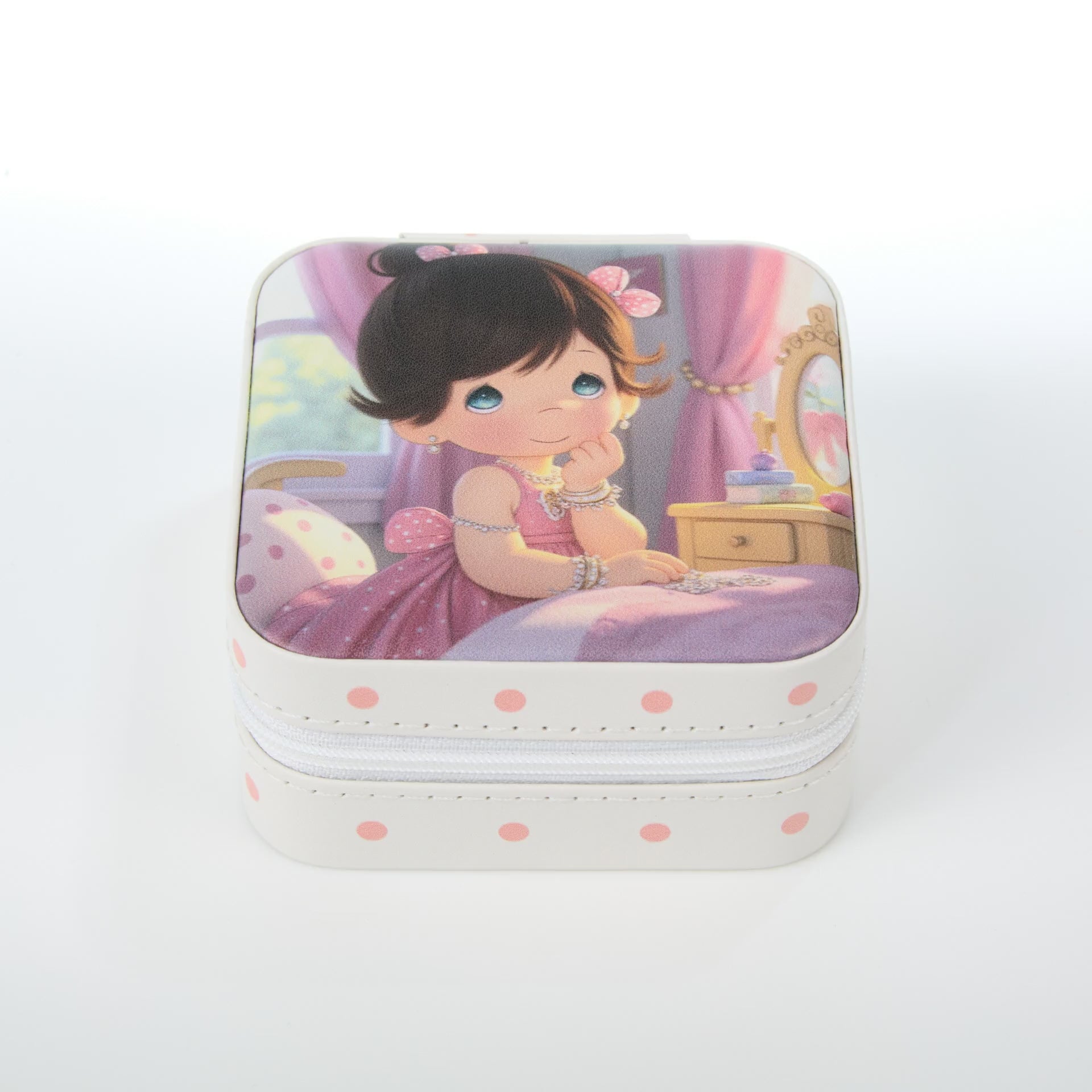Pretty In Pink Travel Jewelry Box