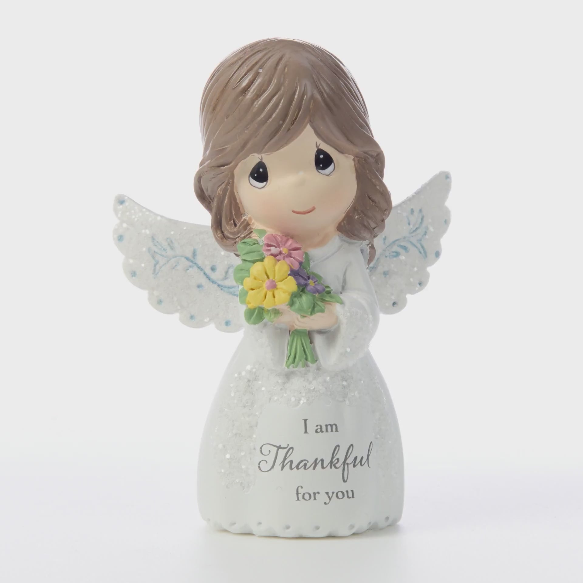 Thank You Gifts, “I Am Thankful For You”, Mini Resin Figurine, #162404