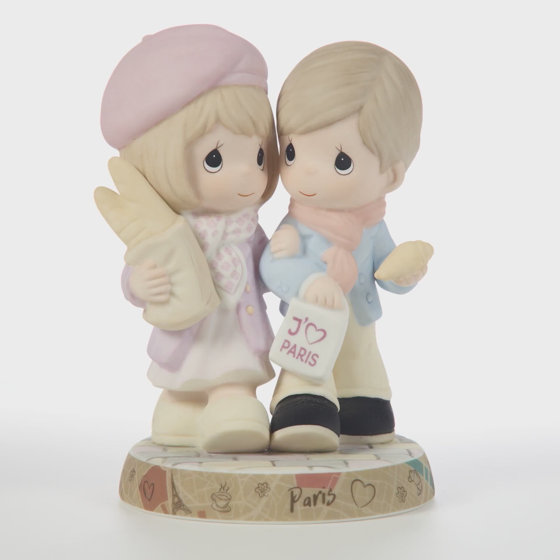 Precious Moments 249013 Together In The City of Love Figurine