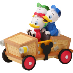 Disney Showcase Disney Collectible Parade Huey, Dewey, and Louie Figurine